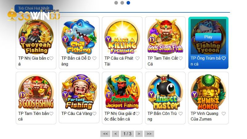 Hướng dẫn cách chơi Ông Trùm Bắn Cá chuẩn tại 33Win
