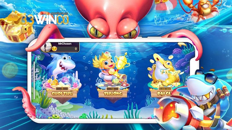Hướng dẫn tham gia Tam Tiên Cắt Cá 33Win