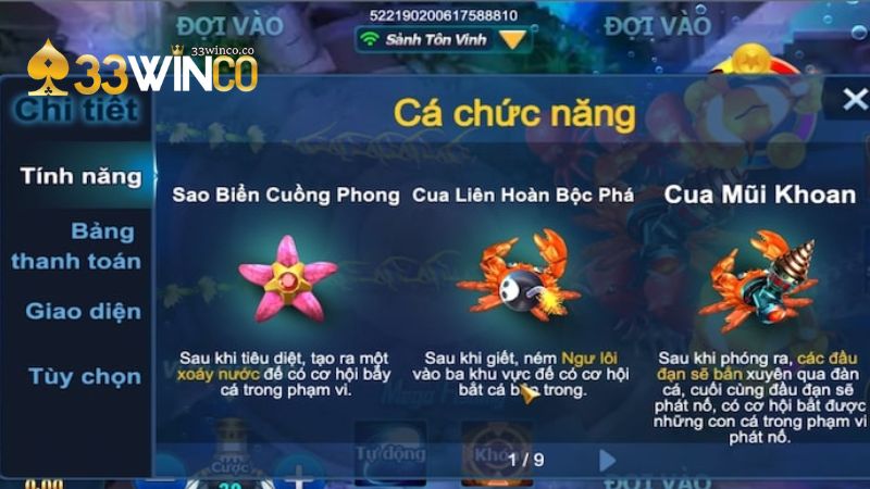 Thông tin chung về Vua đánh cá 33Win